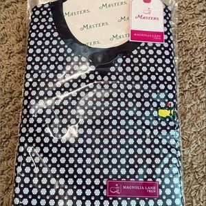 Masters Magnolia Lane Tech Black and White Shirt